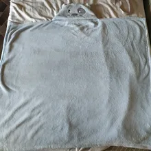 Toalla de baño de lana para bebé, toalla con capucha para chico con forma de animal, bata de baño para bebé, manta receptora para bebé, retención para recién nacido