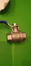 Stainless-Steel Ball-Valve Vinyl-Handle Female SS304 BSPT with 1-1/2-2P Full-Port 3/8-