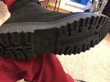 Las mujeres invierno Botas botines de Mujer invierno zapatos de Mujer Botas para la nieve Botas Mujer caliente de la felpa zapatos de Mujer de talla grande 44