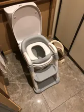 Asiento de inodoro orinal asiento de entrenamiento urinario para niños silla plegable taburete escalera para baño para bebé niño niña seguro orinal