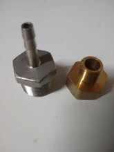 Coupling-Connector Thread-Pipe-Fitting Hose-Tail-Reducer Barb Stainless-Steel-304 Bsp Male