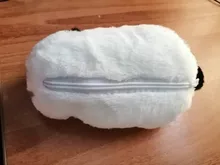 Estuche de lápices kawaii para niñas, estuche escolar de felpa con diseño de gato, de lona, estuche escolar para lápices