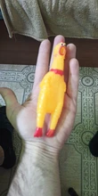 Toy Puppy Venting-Toys Rubber Screaming Chicken Squeak Chew Yellow 16CM Pet-Dog Hot-Sale