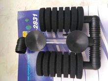 Air Bubble Filter Black Biochemical Sponges for aquarium fish tank water filter cleaning,