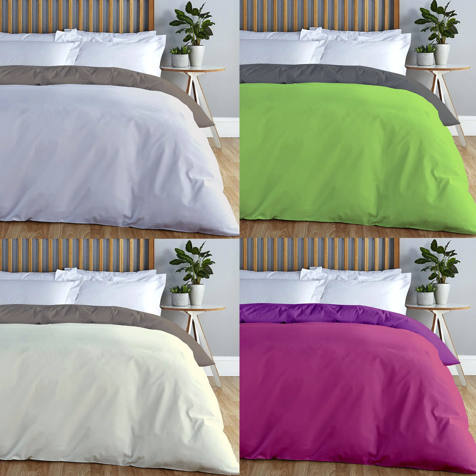 ADP Home stand case from Comforter Duvet cover Bi Color Quality 144 x strand 12 Combinations