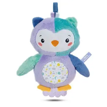 

Stuffed Owl with light