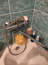 Bathtub Faucet Thermostatic-Mixer Tap Mixing-Valve Chrome Hot Cold And