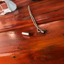 HiP Hop COLLAR COLGANTE de bala para hombre diseño de cadena de enlace 3 colores Dios te bendiga personalidad desenroscar pareja regalo para hombres