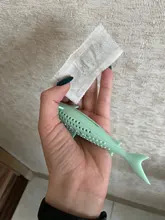 Interactive-Toy Cat-Wagging-Supplies Pet-Catnip Fish-Shape Training Silicone Simulation