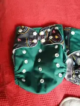 Happyflute 4 unids/set lavable ecológico tela cubierta de pañal ajustable reutilizable de tela pañales pañal de tela de fit 3-15kg bebé