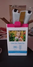Paper-Set Cartridge Photo-Printer Kp 108in CP1200 Labelwell CP900 Canon Selphy Color-Ink