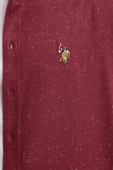 U.S. POLO ASSN. Мужской тканый гомлек - Цвет: Burgundy