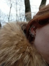 Bohemian sin Piercing para la oreja, de estrás de cristal Cuff Wrap Clip de perno pendientes para mujer niña moda pendientes joyas Bisutería