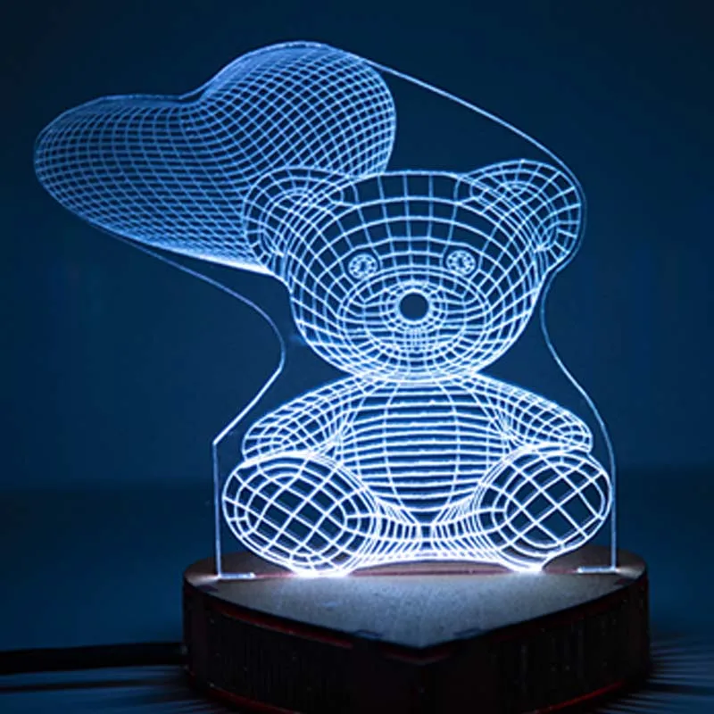 мишка с шариком сердечком2