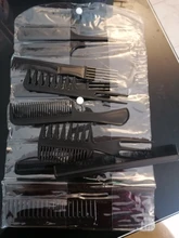 Juego de peine para el cuidado del cabello, 10 Uds., antiestático, grueso, fino, dentado, cola, ondas, peines, peine de estilismo profesional