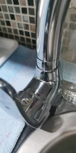 Kitchen Faucet Water-Tap Hot Cold Single-Hole Swivel And SHAI 360-Degree Solid-Zinc-Alloy