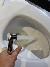 Bathroom Toilet Spray Bidet Shower Handheld Shattaf 1pc/Lot ABS Chrome-Plated YT-5119