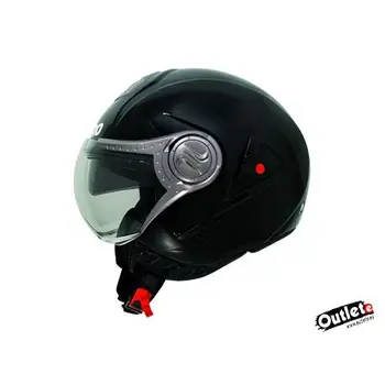 

JET HELMET SHIRO SH-80 BLACK WITH GLASSES INNER