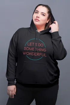 

Angemiel Wear Come On Something Let Black Women Hooded Sweatshirt