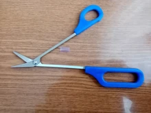 Quiropody-tijera de uña del pie con agarre fácil, cortador para discapacitados, manicura y pedicura, 20cm (7,87 ) de largo alcance