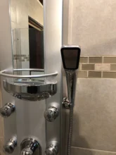 Shower-Kit High-Pressure Bracket Water-Saving Retainer ABS with And 300-Hole