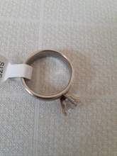 Diamon-Anillo de boda de oro romántico para parejas, sortija de boda de compromiso de 8MM, cristal pulido Simple