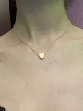 Collar con colgante de corazón pequeño para mujer, cadena y corazón corto, regalo, étnicos bohemios, collar de Gargantilla al por mayor