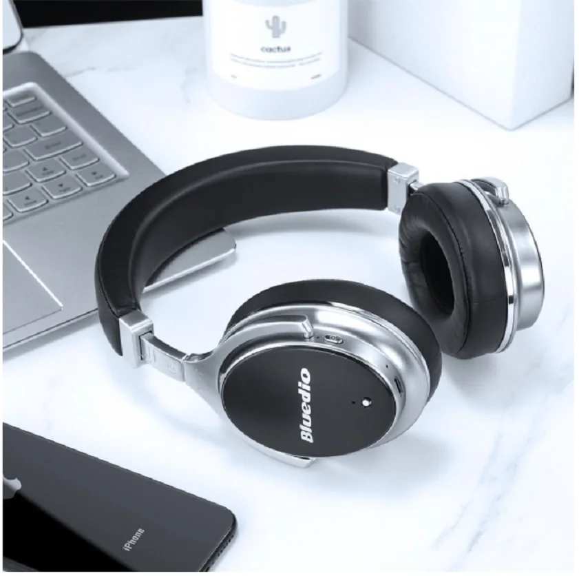 Bluedio F2 headset with ANC wireless Bluetooth headphones microphone | Электроника