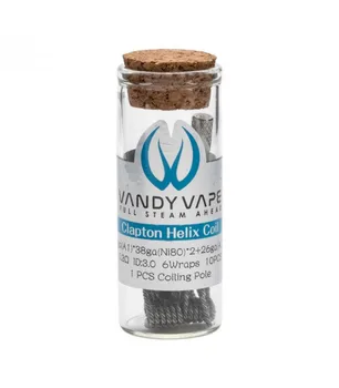 

PACK CLAPTON HELIX KA1 + NI80 0.30OHM (10 PCS.)