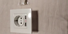 Eu-Power-Socket-Socket Pc-Panel Wall SRAN 250V Smart Dual Home-16a with USB for 5V 2A