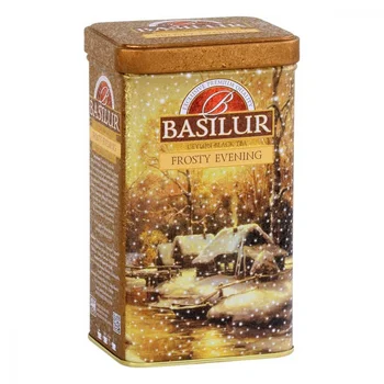 

Tea basilur "festive collection-frosty evening", black with additives, 85 gr