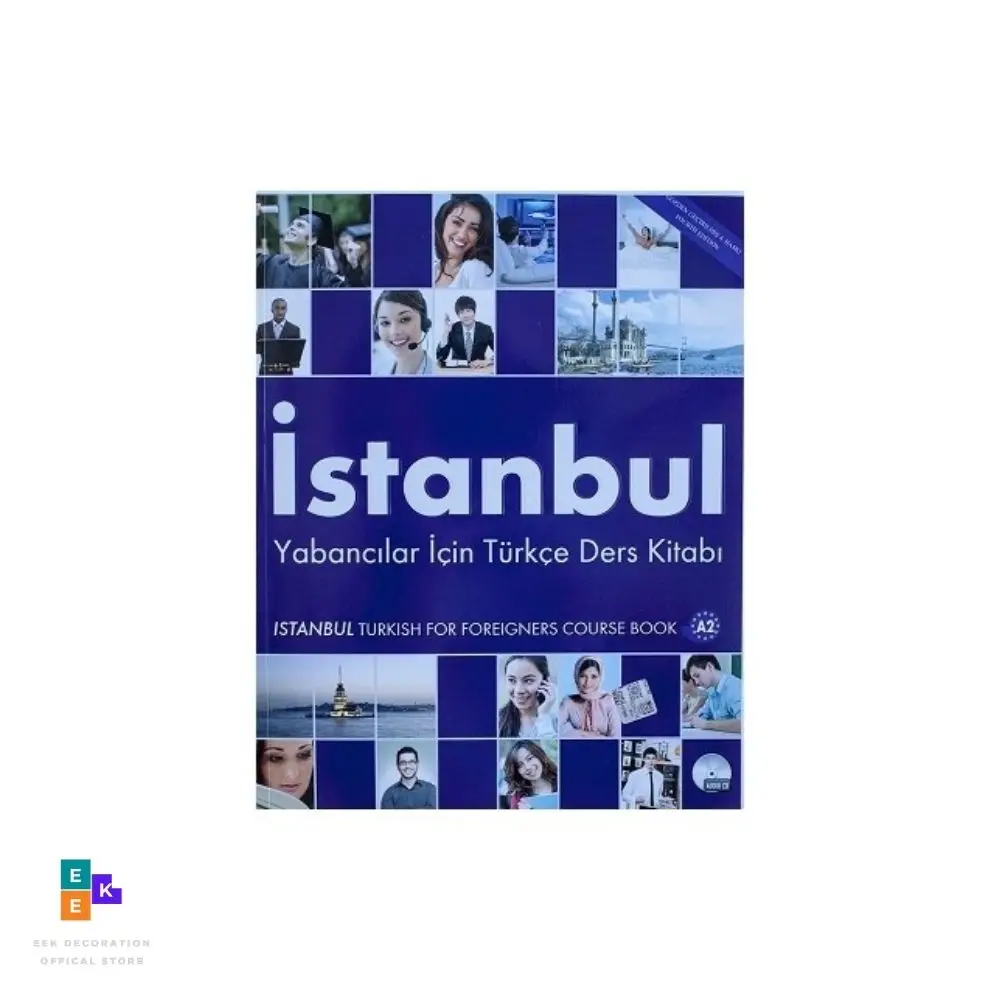 For Foreigners in istanbul Turkish (Beginner Level A2 + Online QR Code) for 'Turkish Foreigners Course Book Language Learning