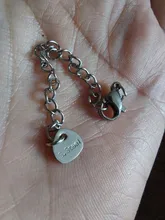 10 Uds. De acero inoxidable, 2 pulgadas, cadena de cola de extensión dorada, cierres de langosta, conector, accesorios para fabricación de joyas DIY, pulsera, collar