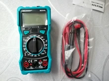 Mileseey-multímetro Digital NCV de rango automático, medidor de voltaje CA/CC, luz Flash, pantalla grande