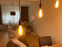 Light-Bulb Edison-Lamp Filament Spiral G95 G125 T225 Retro Led Yellow Vintage ST64 220V