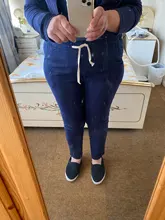 Garemay-pantalones de lino y algodón para mujer, pantalón holgado para mujer, pantalón informal de Color sólido, Harem, Capri de talla grande para mujer