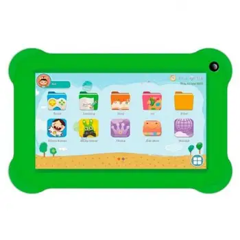 

CHILDREN 'S TABLET INNJOO K701 WHITE WITH FRAME PATRONIZING GREEN-QC-1GB RAM - 16GB - 7 '/17.78CM - ANDROID 8.1 IR-CAM 0.3/2MPX