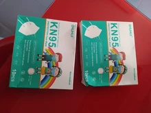 FFP2 Mascarillas KN95 máscara para niños 5 capas cara máscara KN95 para niñas niños respirador de protección de los niños KN95 máscaras Fit 2-9 años