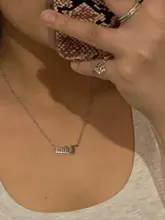 Collar de acero inoxidable con las letras del zodiaco, joyería de 12 Constelaciones, Virgo, Leo, Taurus, Gemini, cáncer, constelaciones inglesas