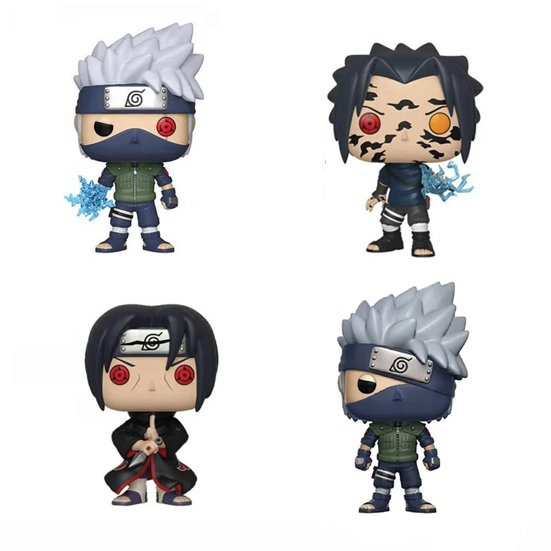 Funko Pop NARUTOs как у героя мультфильма Саскэ проклятие #455 производства компании