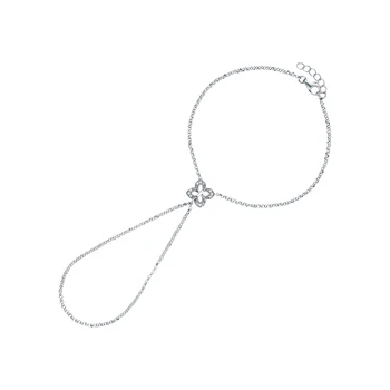 

Silver Bracelet with cubic zirconia sunlight sample 925