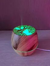 Diffuser Air-Humidifier Essential-Oil Ultrasonic-Aroma No-Water Auto-Off 120ml Home-Decoration