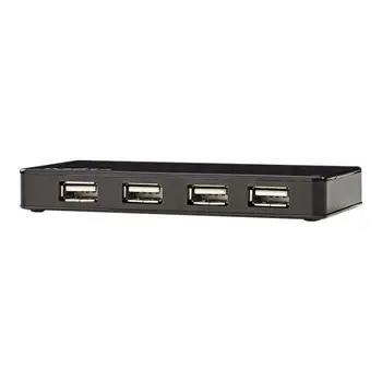 

By Nedis UHUBU2430BK Concentrator (hub) 4 x USB 2.0 desktop Computer