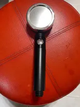 ZhangJi, cuidado de la piel, alta presión, agua purificada, cabezal de ducha de 3 modos reemplazable, elemento de filtro de algodón PP, boquilla de lluvia rociadora