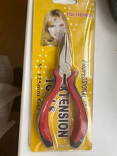 Alicates de extensión de punta plana multifunción para Nano anillos, enlaces de microcuentas, alicates para extensiones de cabello profesionales para eliminar el pelo de la punta I