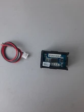 Mini voltímetro Digital de alta calidad para coche, batería de prueba de voltaje DC 2,4 V-30V, 2 cables, pantalla LED