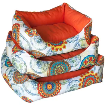

Bed for dog squarewave Mandala pattern