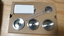 FILTER-CUP Capsule-Pod Refillable Coffee-Machine Stainless-Steel Illy-X-Y-Type Metal
