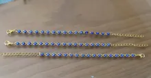 Pulsera de ojo malvado de la suerte turco para mujer, 11 estilos, joyería de la suerte hecha a mano, ojos azules, pulsera de moda, joyería de amistad