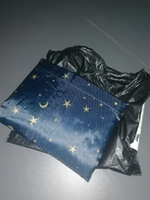 Bolso plegable de gran capacidad para compras, bolsa de gran capacidad, ecológico, con estampado, a la moda, novedad